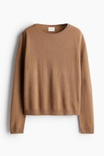 Fine-Knit Cashmere Sweater