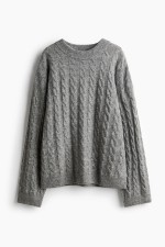 Cable-Knit Sweater