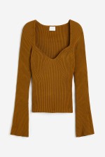 Rib-knit Sweater