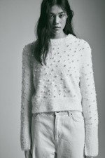 Bead-embellished Sweater